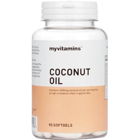 Coconut Oil (90 Softgels) - Myvitamins