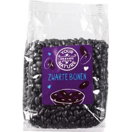 Zwarte bonen Your Organic Nature - Zakje 400 gram - Biologisch