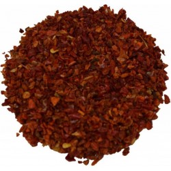 Paprikastukjes rood 1-3 mm - á 1 kilo