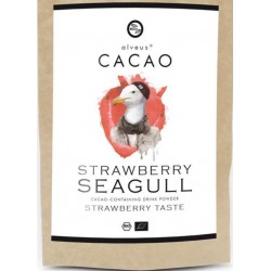Strawberry Seagull cacao, cacao, biologisch, 125 gram