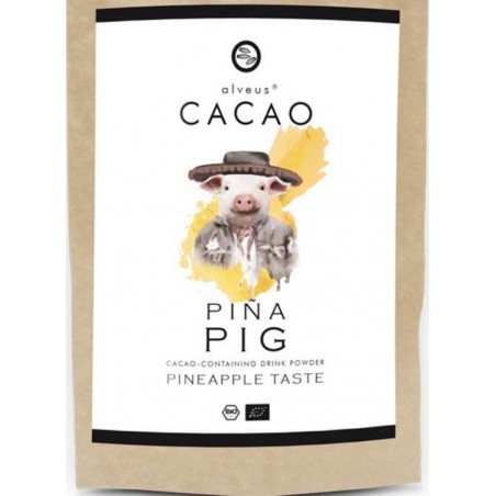 Pina Pig cacao, biologisch, cacao, 125 gram losse cacao