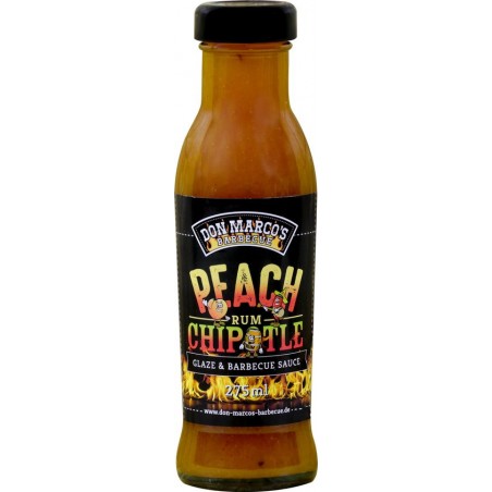 Don Marco's Peach Chipotle Rum - Glaze & BBQ saus - 275ml