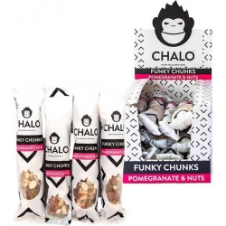 CHALO Zoete Snacks - Pomegranate & Nuts Funky Chunks - 20 x 32GR