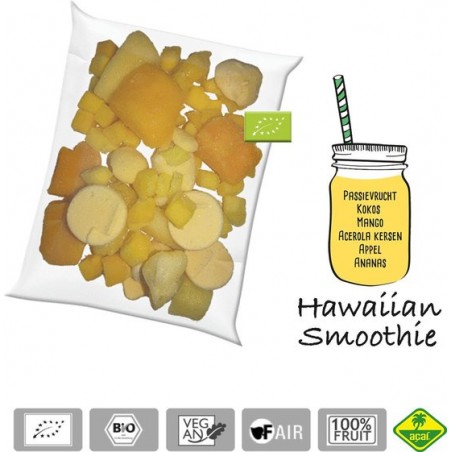 Acerola Hawaiian smoothie pack BIO - Acai fine fruits club - 4,8 Kg (40x120g)