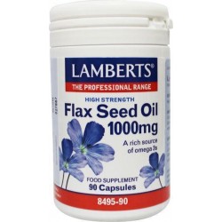 Lamberts Flax Lijnzaad - 1000 mg - 90 Capsules