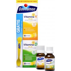 Davitamon Baby Suikervrij - 1ste vitamines - vitamine D en K - 35 ml