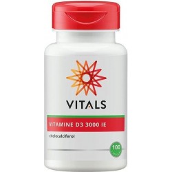 Vitals vitamine d 3000 ie.caps 100 st