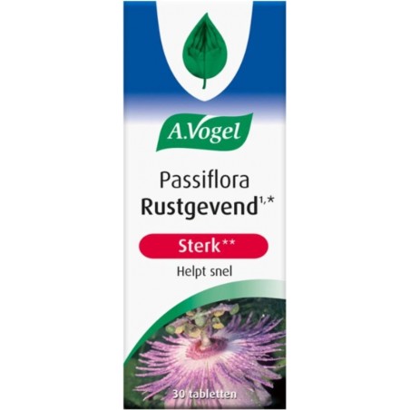 A.Vogel Passiflora Rustgevend Sterk 30 Tabletten