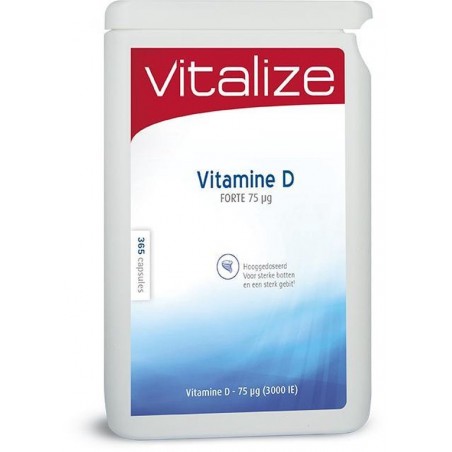 Vitalize Vitamine D Forte 75 µg - 365 capsules
