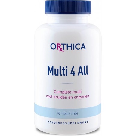 Orthica Multi 4 All Complete Multivitaminen -  90 Tabletten