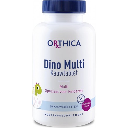 Orthica Dino Multi (multivitaminen) (kinderen) - 60 Kauwtabletten