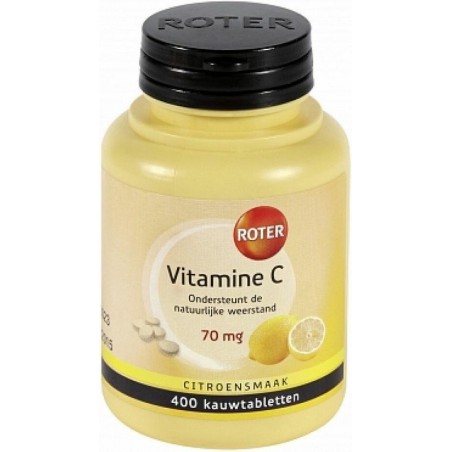 Roter Vitamine C 70mg Voedingssupplement - 400 Kauwtabletten