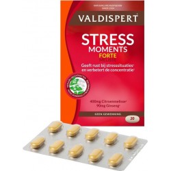 Valdispert Stress Moments Extra Sterk Voedingssupplement - 20 Tabletten
