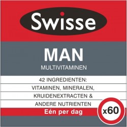 Swisse Man Multivitaminen Voedingssupplement - 60 stuks