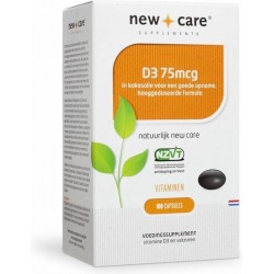 New care vitamine d3 75mcg * 100 st