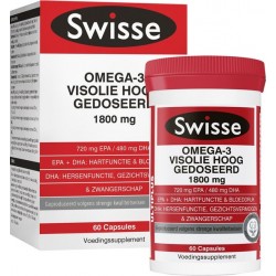 Swisse Omega 3 Visolie Voedingssuplement - 60 capsules