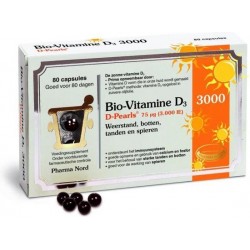 Pharma Nord Bio-Vitamine D3 75 mcg 3.000 IE 80 capsules