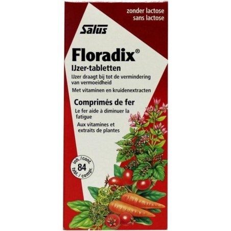 Salus Floradix - 84 tabletten - Voedingssupplementen