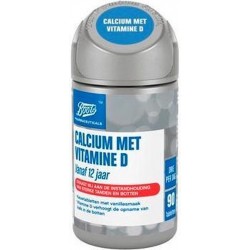 Boots Pharmaceuticals Calcium met Vitamine D Kauwtabletten