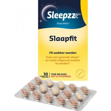 Sleepzz Slaapfit Voedingssupplement - 30 tabletten