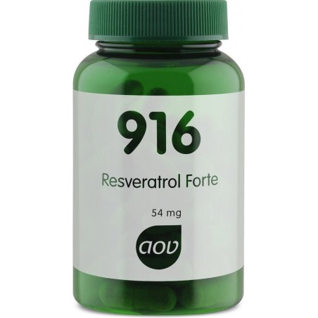 916 Resveratrol Forte (60 mg) - AOV