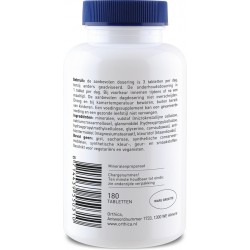 Orthica Cal-Mag-Zink Mineralen Voedingssupplement - 180 Tabletten