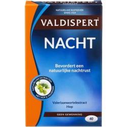 Valdispert Nacht Extra Sterk, 40 dr.
