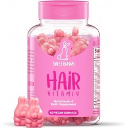 Sweet Bunny Hare - Hair Vitamin - 60 gummies