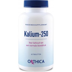 Orthica Kalium-250 Mineralen Voedingssuplement - 60 Tabletten