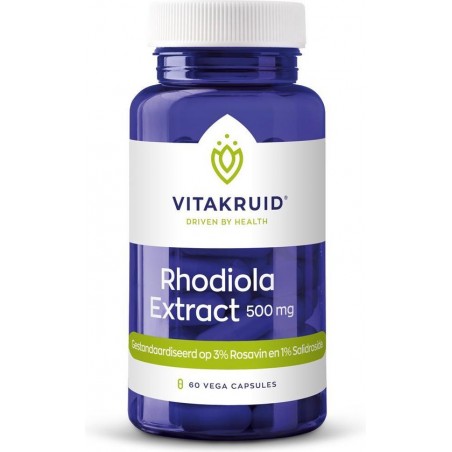 Rhodiola extract 500 mg - Vitakruid - 60 vcaps