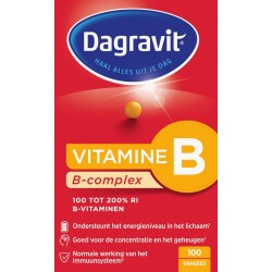 Dagravit Vitamine B-Complex Voedingssupplement - 100 Tabletten