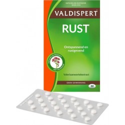 Valdispert Rust Voedingssupplementen - 50 Tabletten