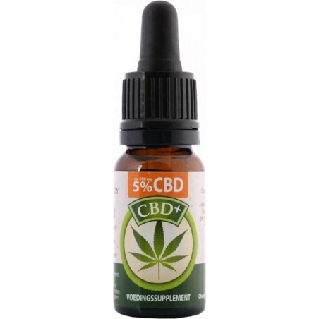 CBD Plus olie 5% (Jacob Hooy) - 10 ml