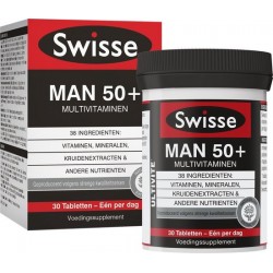 Swisse MAN 50+ Multivitaminen Voedingssupplement - 30 tabletten