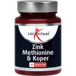 Lucovitaal Zink Methionine & Koper Voedingssupplement - 60 tabletten
