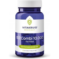 Vitakruid B12 Combi 10.000 60 smelttabletten