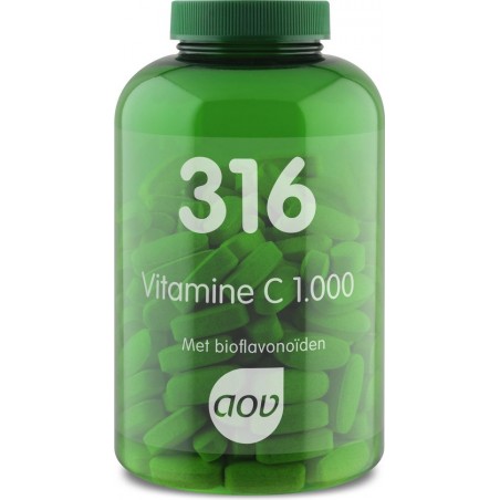 AOV 316 Vitamine C 1.000 Voedingssupplementen - 180 tabletten