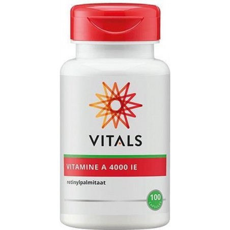 Vitals Vitamine A 4000 IE - 100 vegicaps