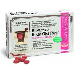 Bioactive rode gist rijst - 90 tabletten - Voedingssupplementen
