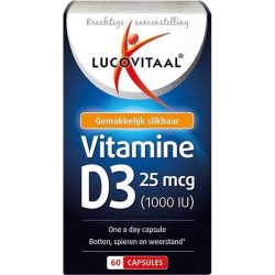 Lucovitaal Vitamine d3 25 mcg