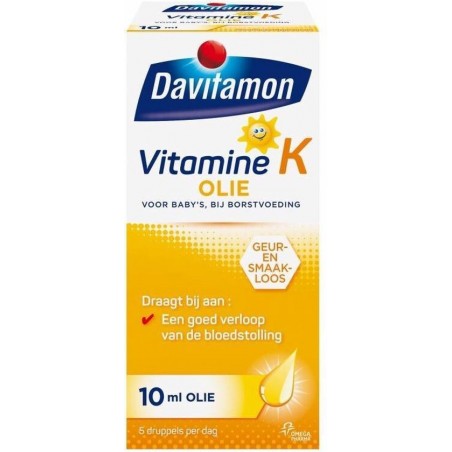 Davitamon Vitamine K Olie - vitamine - kinderen - 10 ml