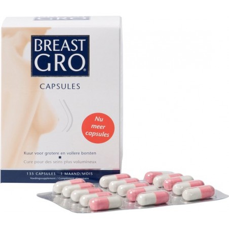 Liberty Healthcare BreastGro- 128 Capsules - Voedingssupplement