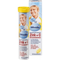 Zink + Vitamine C    - Vitamine C met Zink  - Vitamine C - Vitamine C met Zink