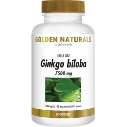 Golden Naturals Ginkgo Biloba 7500 mg (60 capsules)