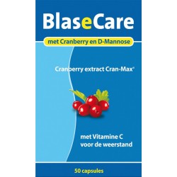 BlaseCare Cranberry extract & Vitamine C - 50 stuks
