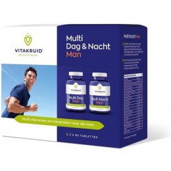 Vitakruid / Multi dag & nacht man 2 x 90 - 180 tabletten