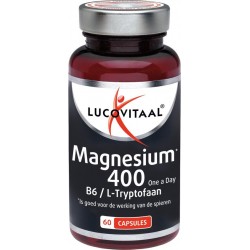 Lucovitaal Magnesium 400 L-Tryptofaan 60 capsules