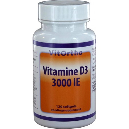 Vitortho vitamine D3 3000ie 120 st