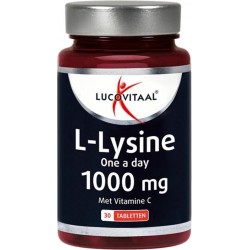 Lucovitaal L-lysine One a Day 1000 milligram Voedingssupplement - 30 tabletten