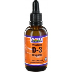 Now Vitamine D-3 - 60 ml - Druppels